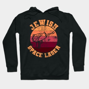 Jewish Space Laser Funny Hoodie